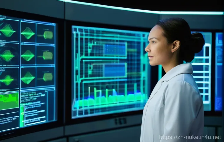 원자력 엔지니어를 위한 취업 네트워크 - **Prompt: Nuclear Engineer Innovating Future Energy**
    A highly skilled nuclear engineer, a woman...