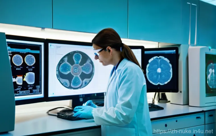 원자력 엔지니어를 위한 취업 네트워크 - **Prompt: Nuclear Engineer Innovating Future Energy**
    A highly skilled nuclear engineer, a woman...