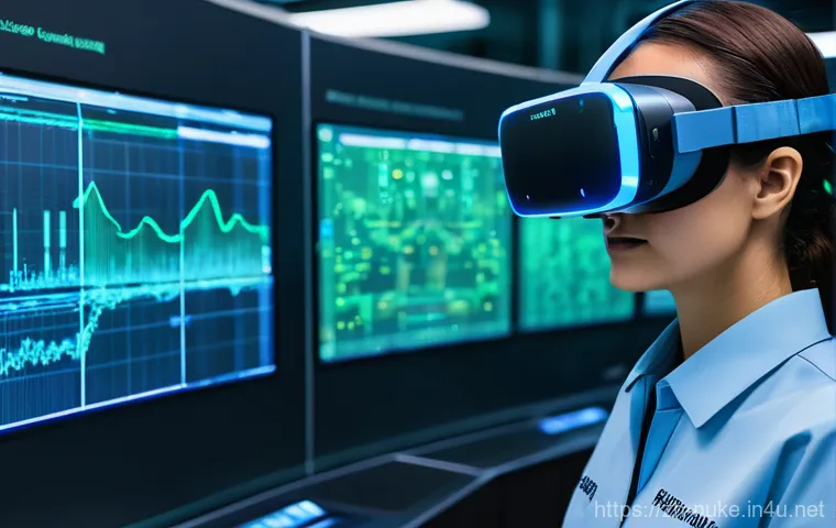 원자력 발전소의 시뮬레이션 기술 - **Prompt: AI-Enhanced Virtual Training for Nuclear Operators**
    A highly detailed, realistic imag...