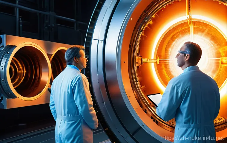 원자력 발전소의 최신 기술 동향 - A highly detailed, photorealistic image of a sleek, futuristic Small Modular Reactor (SMR) complex n... 원자력 발전소의 최신 기술 동향 - A highly detailed, photorealistic image of a sleek, futuristic Small Modular Reactor (SMR) complex n...