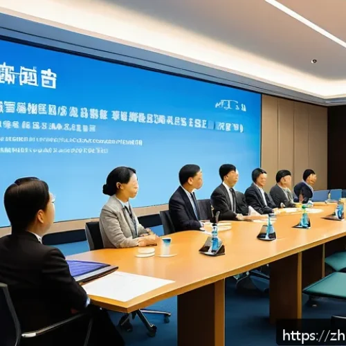 원자력 기술자의 해외 교류 기회 - A diverse group of international nuclear energy professionals engaged in a formal conference room di...